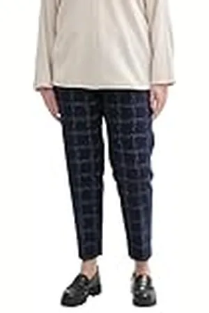 TOM TAILOR Dames Plussize Mia Slim Fit broek, , 50 Grote maten