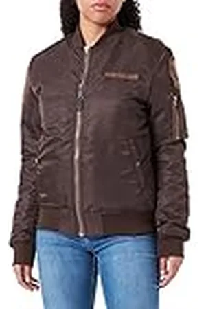 Schott NYC AIRVINTRS bomberjack Schott, donkerbruin, XL volwassenen