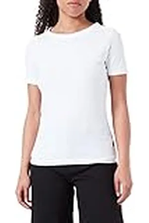 G-Star RAW Nysid Raw. Slim Top voor dames, Wit (White D22784-336-110), S