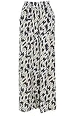 VERO MODA Vmmenny Hw Wide Pants WVN broek voor dames, Navy Blazer/op: mette, M