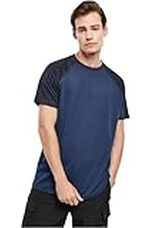Urban classics Raglan Contrast T-shirt voor heren, , XXL