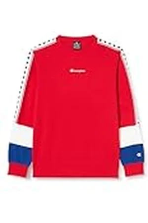 Champion Legacy Retro Sport B-Spring Terry Crewneck Sweatshirt voor kinderen en jongens, , 9-10 jaar