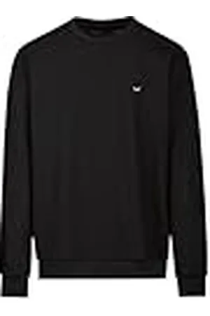 Trigema Sweatshirt in wafellook, , L