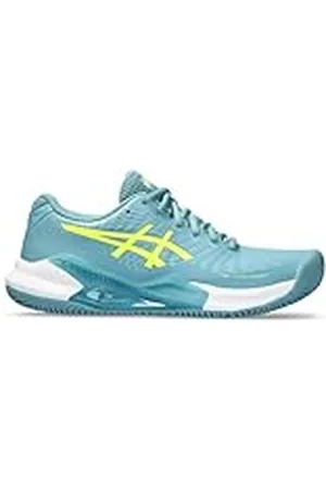 Asics Challenger 14 Clay Donna Donna Tennisschoenen Blauw geel