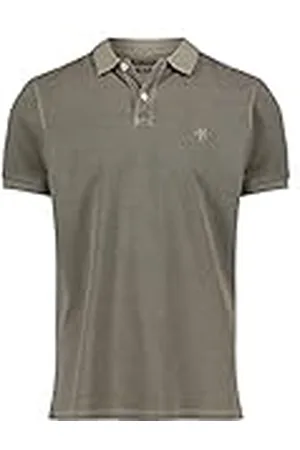 Marc O’ Polo Polo, korte mouwen, rib details