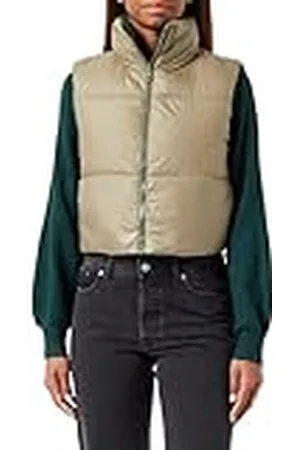 ONLY Bestseller A/S Dames ONLRICKY Short REV. Waistcoat OTW NOOS jas, Mermaid/Detail:Duffeltas, XXL, , XXL