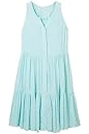 TOM TAILOR Meisjesjurk met patroon en knoopsluiting, , 164