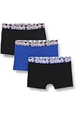 Dim Boxershorts van stretchkatoen met contrasterende tailleband Eco jongen x3, meerkleurig, 16 jaar, Meerkleurig, 16 jaar