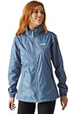 Regatta Dames Manteau imperméable et Pliable waterdichte jas, Coronet Blue, 8, , 34