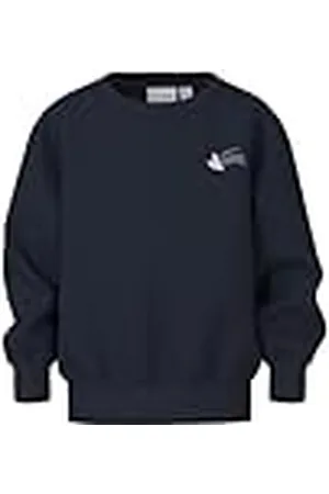 NAME IT Nmfvallene Ls RLX Sweat Bru voor meisjes, , 92