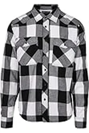 Build Your Brand Checkshirt Heren XXL, , XXL