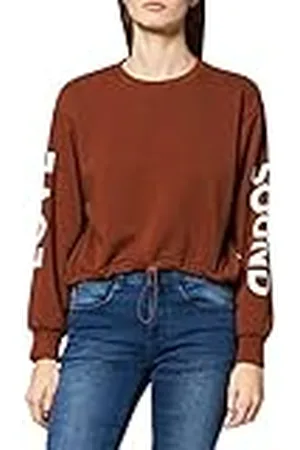 LTB Jeans Dames Nofeda Trui, Grey Gold Lurex 12523, XS