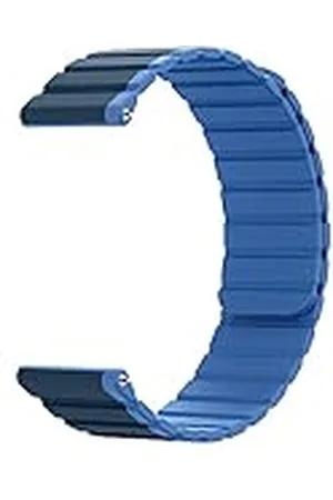 System-S Horlogebandje Armband 20 mm siliconen magnetisch voor Samsung Galaxy Watch 5 4 in , Eine Grösse