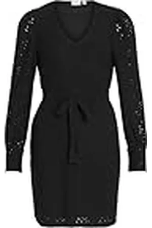 VILA Vipaulina mini-jurk voor dames, V-hals, L/S, , M