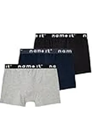 NAME IT Boxershorts voor jongens Basic 3-pack, , 86