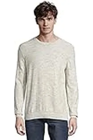 TOM TAILOR Uomini Pullover in melange-look 1027172, , L