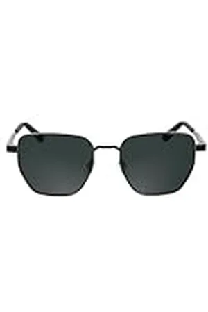 Calvin Klein Unisex volwassenen zonnebril CK25100S - mat zwart met effen grijze lenzen, , Taglia unica