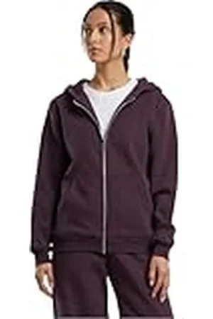 Build Your Brand Fluffy Zip Hoody, gezellig jack met capuchon in relaxed fit, basic voor dagelijks gebruik en vrije tijd, , M