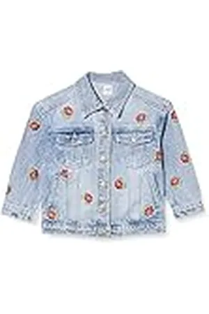 Desigual Chaq_Azucena jeansjack voor meisjes, , 7-8