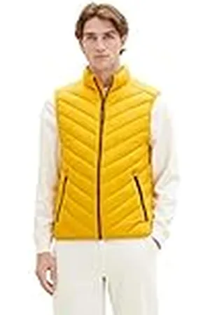 TOM TAILOR TOM KLEERMAKER lichtgewicht gewatteerd herengilet met opstaande kraag van gerecycled polyester