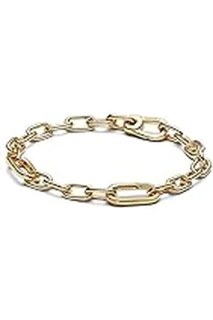 PANDORA ME Kettenarmband 23cm aus 14 Karat vergoldete Metalllegierung, Ausschließlich Kompatibel ME, 569662C00-5
