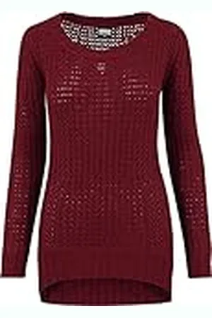 Urban classics Damestrui met lange wijde hals voor dames, , XS