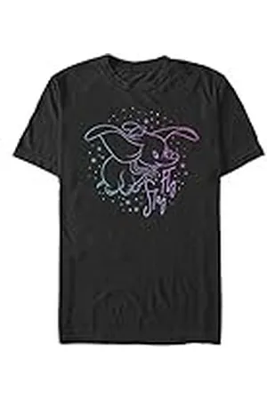 Disney Classics Dumbo - Stay Fly Dumbo Unisex Crew neck T-Shirt Black XL