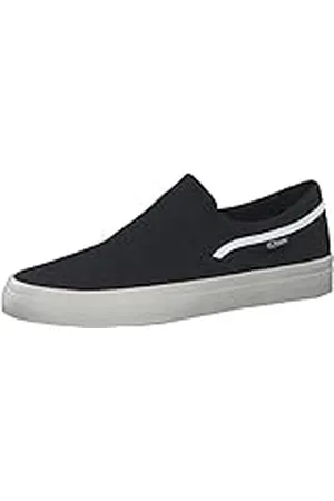 QS by s.Oliver Heren 5-5-14602-20 platte slippers, zwart, 43 EU