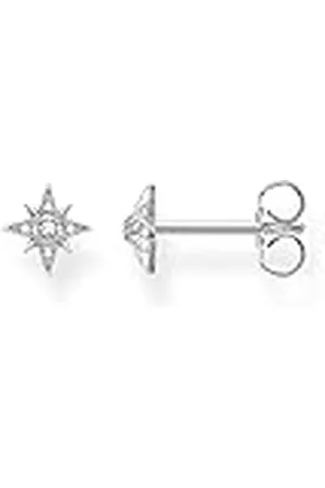 Thomas Sabo Oorbel voor dames met enkele ring, 925 sterling zilver (enkele oorbel)