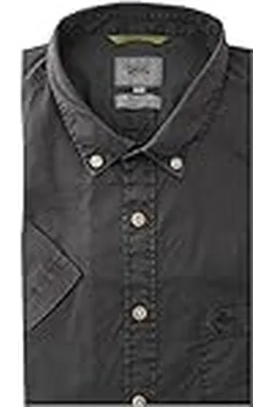 Camel Active Heren 409230/7S00 Overhemd, Grafiet Grey, S