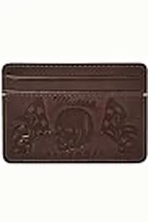 Fossil Bronson Kaarthouder van Eco-leer voor Heren, ML4536206-10 cm L x 0,6 cm B x 7 cm H