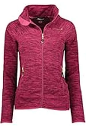 Geographical Norway Tyrell Lady - Dunne fleece voor dames, warm, ritssluiting, herfst, winter, lente, warm, dames, lange mouwen, kleding, bonttrui, zacht, comfortabel, , XXL
