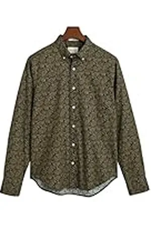 GANT REG Paisley bedrukt shirt, , 5XL