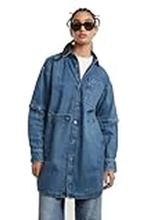 G-Star Modulaire shirt jurk met lange mouwen, , S
