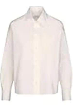 Seidensticker Hemdblouse voor dames, modieuze blouse, oversized fit, hemdblousekraag, lange mouwen, 100% katoen, , 54 NL