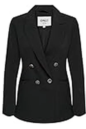 ONLY Damesblazer, slimfit, vallende revers-blazer, , 38