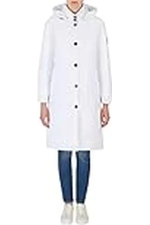 Armani Exchange Dames Sustainable, Logo Tape Hoodie, Licht Gewicht Parka, , Extra Large, , XL
