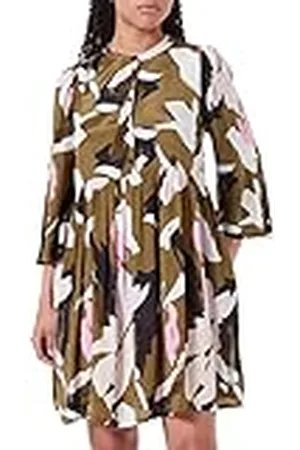 Kaffe Karosa Tunic Casual Jurk voor dames, Lizard/Roze/Grafische Print, 32