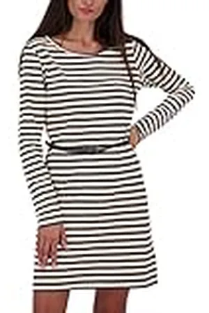 alife kickin Alife and Kickin EllinAK Z Damesjurk met lange mouwen en jurk voor dames, vrijetijdsjurk, zomerjurk, XS-XXL, , L, , L