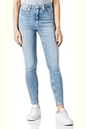 Calvin Klein Jeans Dames High Rise Super Skinny Ankle Jeans, , 27W (Regular)