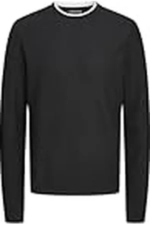 JACK & JONES Heren Jjtwinn Knit Crew Neck gebreide trui, , S