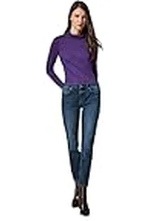 Comma, Dames T-shirt met lange mouwen, , 36