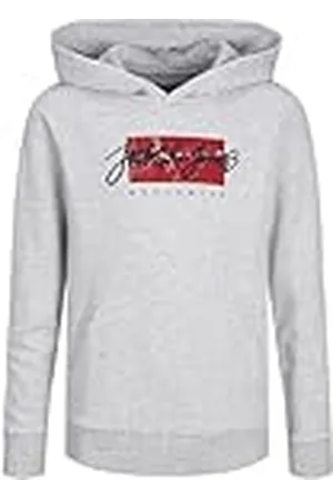 JACK&JONES JUNIOR Jjtiley Sweat Hood Jnr capuchontrui voor jongens, , 128