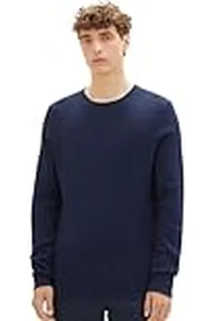 TOM TAILOR 1016090 Gebreide trui met structuur heren, , M