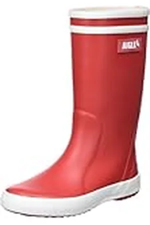 Aigle Lolly Pop 2, regenlaarzen voor jongens, uniseks, kinderen, rood/wit, 31 EU