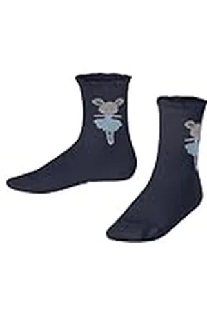 Falke Uniseks-kind Sokken Ballerina Mouse K Sso katoen gedessineerd 1 paar, , 19-22
