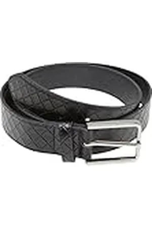 Urban classics Heren TB7217-Woven Embossed Synthetic Leather Riem, , L/XL, , L-XL