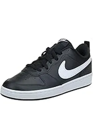 Nike Court Borough Low 2 (GS), basketbalschoenen voor kinderen, Zwart, 23.5 EU