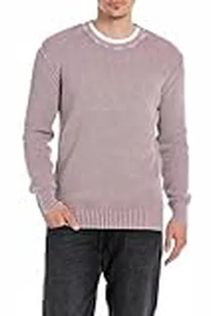Replay Heren pullover katoen regular fit, , XXL