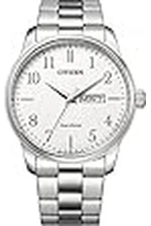 Citizen Heren analoog kwartshorloge met roestvrijstalen armband BM8550-81AE, , Eén maat, armband